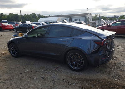 2023 Tesla Model 3, daño Trasero, Copart lote 68711336, foto 2 de 14