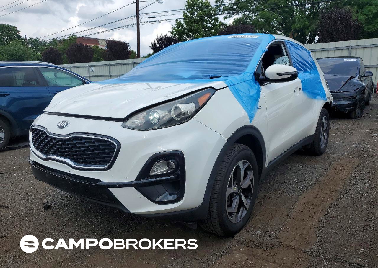 2020 Kia Sportage Lx, пошкодження: Передня частина, Copart лот 62212656