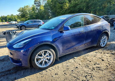 2023 Tesla Model Y, Front End damage, Copart lot 67977496