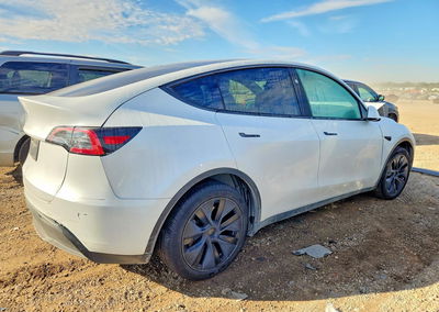 2025 Tesla Model Y, Front End damage, Copart lot 69797846, photo 3 of 12