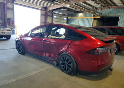 2023 Tesla Model X, daño Lateral, Copart lote 65648366, foto 2 de 14