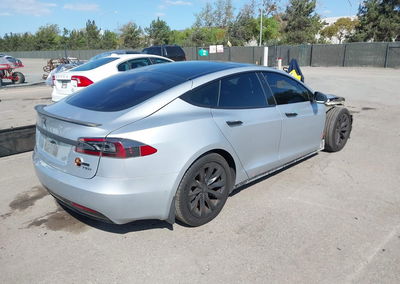 2019 Tesla Model S 100d/75d/long Range/standard Range, daño Frontal, Iaai lote 46349933, foto 4 de 21