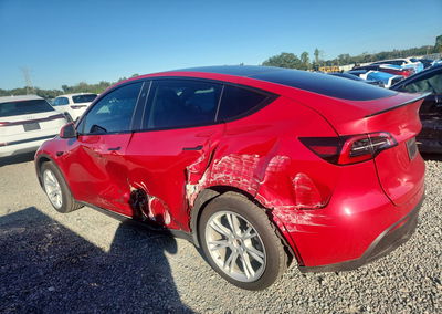 2023 Tesla Model Y, Side damage, Copart lot 72398166, photo 2 of 12