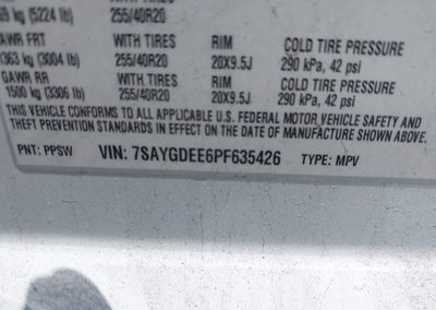 2023 Tesla Model Y Awd/long Range Dual Motor All-wheel Drive, daño Frontal derecho, Iaai lote 45904354, foto 9 de 19