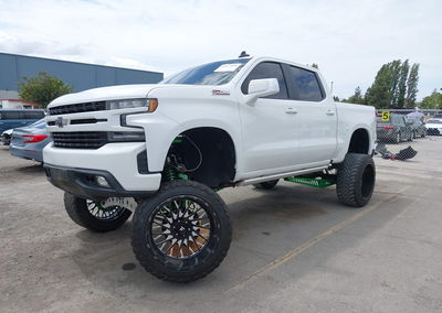 2020 Chevrolet Silverado 1500 2wd  Short Bed Rst, пошкодження: Лівий перед, Iaai лот 45017096, фото 6 з 16