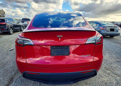 2022 Tesla Model Y, Front End damage, Copart lot 74309386, photo 6 of 13