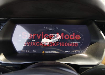 2019 Tesla Model X 100d/75d/long Range, daño Trasero, Iaai lote 45841570, foto 7 de 21