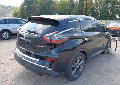 2019 Nissan Murano Platinum, uszkodzenie: Przód, Iaai lot 46134122, zdjęcie 4 z 17