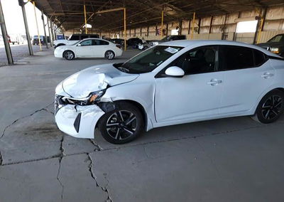 2025 Nissan Sentra Sv, daño Frontal, Copart lote 68717556, foto 13 de 14