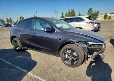 2026 Tesla Model Y, Front End damage, Copart lot 59377966, photo 4 of 12