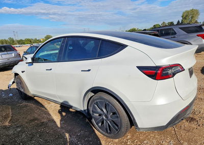 2025 Tesla Model Y, Front End damage, Copart lot 69797846, photo 2 of 12