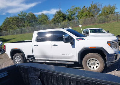 2021 Gmc Sierra 2500hd 4wd  Standard Bed Slt, daño Trasero, Iaai lote 46159539, foto 13 de 15