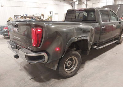2022 Gmc Sierra 3500hd Slt, Rear damage, Iaai lot 44893100, photo 11 of 19