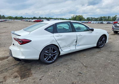 2024 Acura Tlx A-spec, uszkodzenie: Tył, Copart lot 68845916, zdjęcie 3 z 13