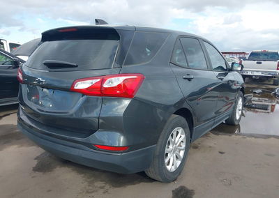 2020 Chevrolet Equinox Fwd Ls, Left Front damage, Iaai lot 46283848, photo 4 of 17