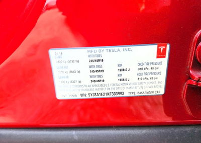 2019 Tesla Model S, daño Trasero, Copart lote 71626736, foto 13 de 13