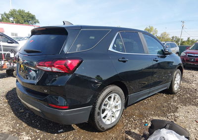 2022 Chevrolet Equinox Fwd Lt, uszkodzenie: Lewy bok, Iaai lot 46051407, zdjęcie 4 z 17