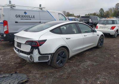 2023 Tesla Model 3 Rear-wheel Drive, uszkodzenie: Lewy bok, Iaai lot 46285446, zdjęcie 4 z 19