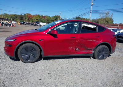 2026 Tesla Model Y All-wheel Drive/long Range Launch Series/premium All-wheel Drive, Left Side damage, Iaai lot 46290075,