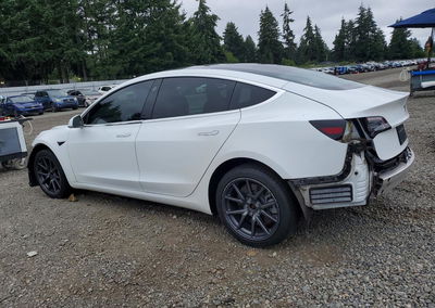 2019 Tesla Model 3, daño Lateral, Copart lote 58489976, foto 2 de 13