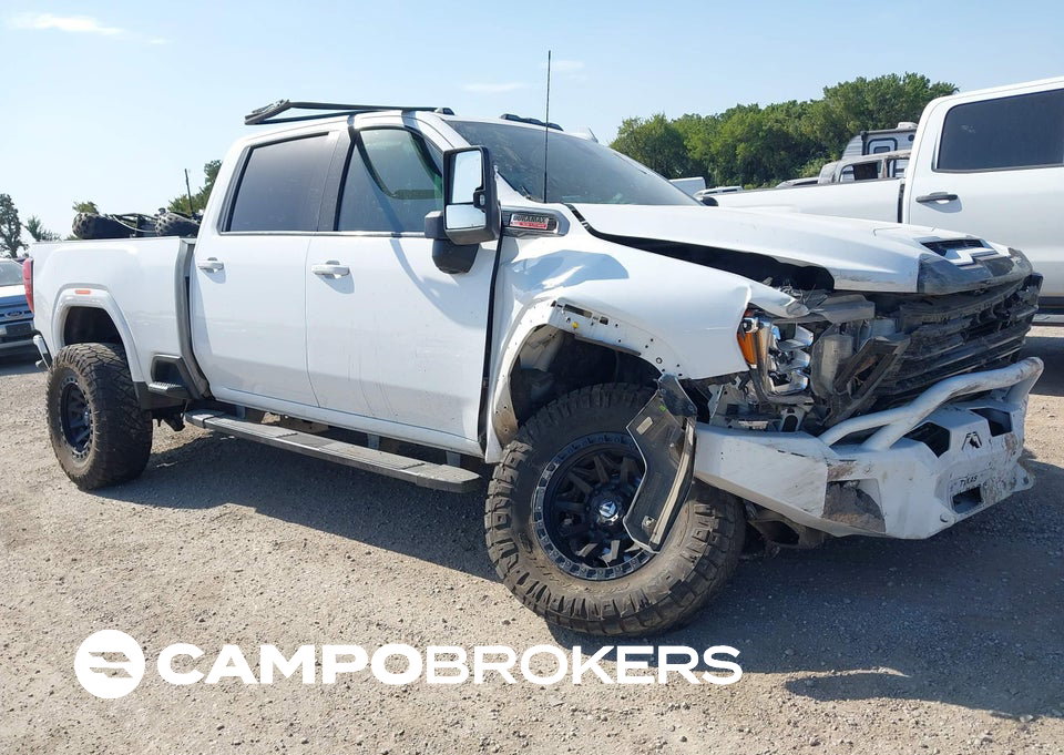2020 Gmc Sierra 2500hd 4wd  Standard Bed At4, daño Generalizado, Iaai lote 45906465