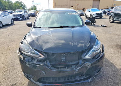 2019 Nissan Sentra Sv, daño Frontal, Copart lote 68406316, foto 5 de 14