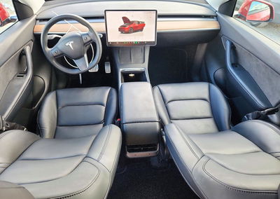 2022 Tesla Model Y, Front End damage, Copart lot 74309386, photo 8 of 13