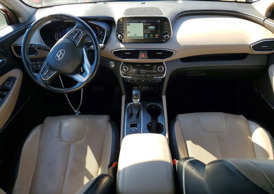 2019 Hyundai Santa Fe Ultimate 2.4l, Mechanical damage, Copart lot 74186136, photo 8 of 13
