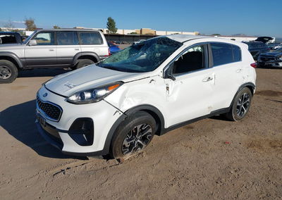 2021 Kia Sportage Lx, All Over damage, Iaai lot 46306064, photo 2 of 16