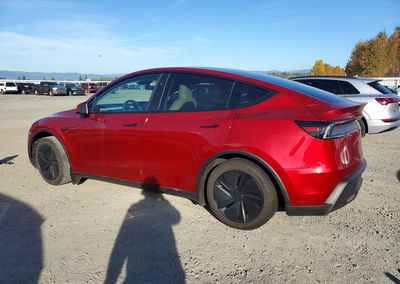 2026 Tesla Model Y, Side damage, Copart lot 74028116, photo 2 of 13