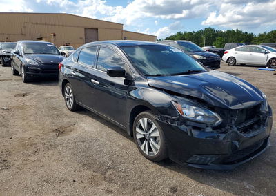 2019 Nissan Sentra Sv, daño Frontal, Copart lote 68406316, foto 4 de 14