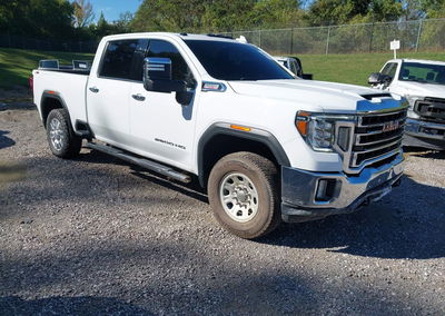 2021 Gmc Sierra 2500hd 4wd  Standard Bed Slt, Rear damage, Iaai lot 46159539