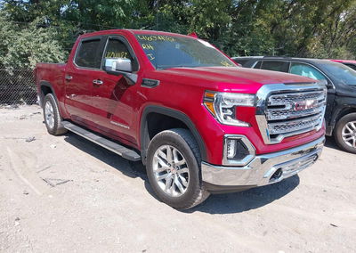 2021 Gmc Sierra 1500 4wd  Short Box Slt, daño Lateral izquierdo, Iaai lote 46044187