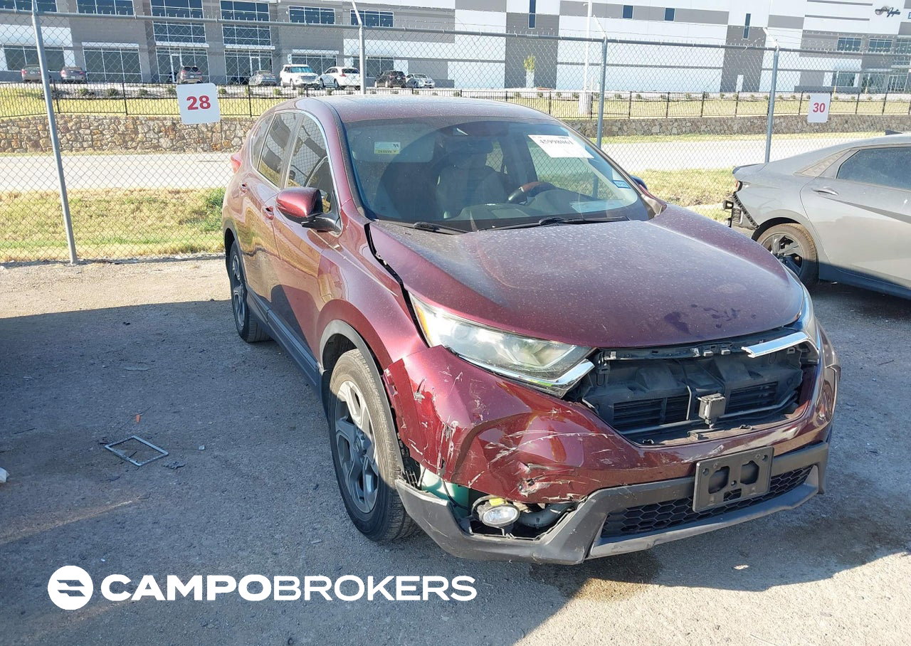 2019 Honda Cr-v Ex, пошкодження: Передня частина, Iaai лот 45998061