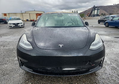 2019 Tesla Model 3, daño Frontal, Copart lote 74232316, foto 5 de 13