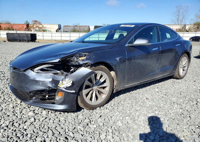 2020 Tesla Model S, daño Frontal, Copart lote 73991456
