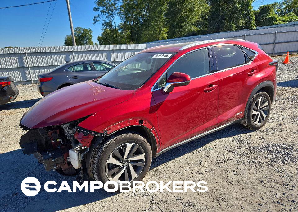 2019 Lexus Nx 300h, Front End damage, Copart lot 74111486