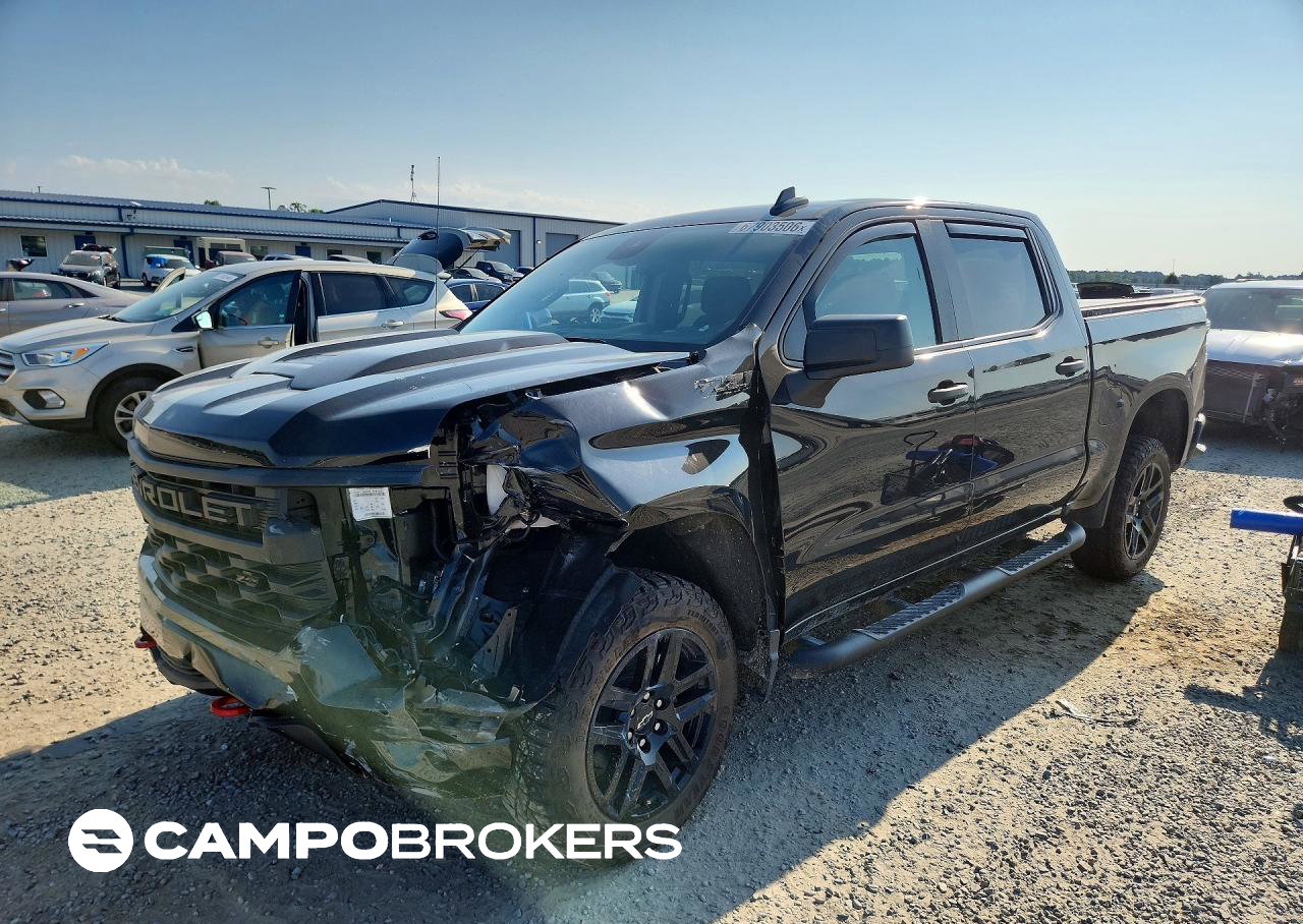 2026 Chevrolet Silverado K1500 Trail Boss Custom, uszkodzenie: Bok, Copart lot 67903506