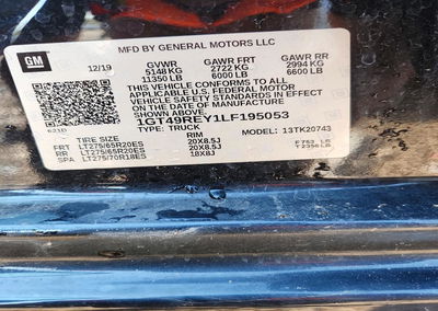 2020 Gmc Sierra K2500 Denali, uszkodzenie: Przód, Copart lot 73653036, zdjęcie 12 z 14