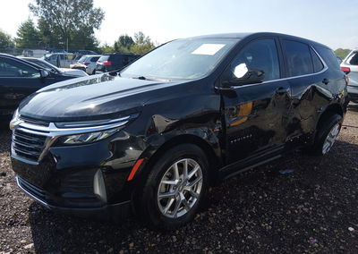 2022 Chevrolet Equinox Fwd Lt, uszkodzenie: Lewy bok, Iaai lot 46051407, zdjęcie 2 z 17