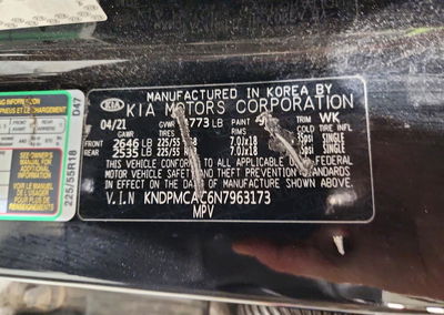 2022 Kia Sportage Lx, daño Abolladuras/rayones menores, Copart lote 74252836, foto 13 de 13