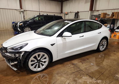 2023 Tesla Model 3, daño Frontal, Copart lote 73500676
