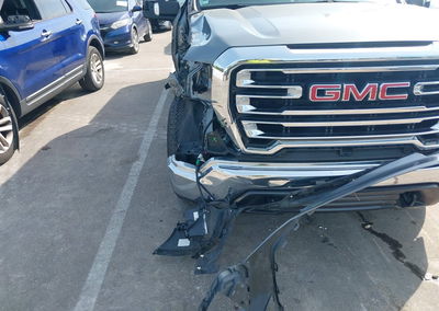 2021 Gmc Sierra 1500 4wd  Short Box Slt, Front End damage, Iaai lot 45835551, photo 18 of 22