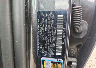 2026 Kia K5 Lxs, uszkodzenie: Przód, Copart lot 73739566, zdjęcie 12 z 12