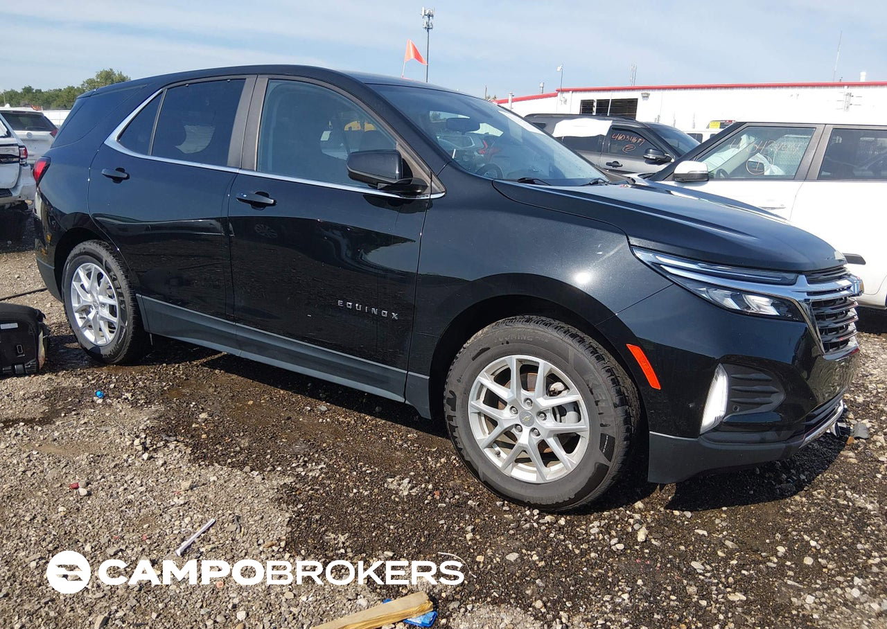 2022 Chevrolet Equinox Fwd Lt, uszkodzenie: Lewy bok, Iaai lot 46051407