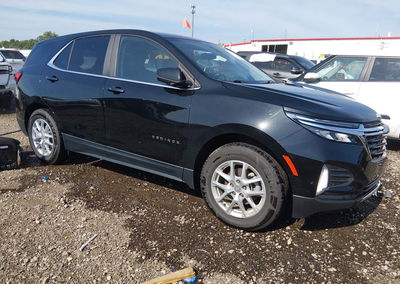2022 Chevrolet Equinox Fwd Lt, пошкодження: Лівий бік, Iaai лот 46051407