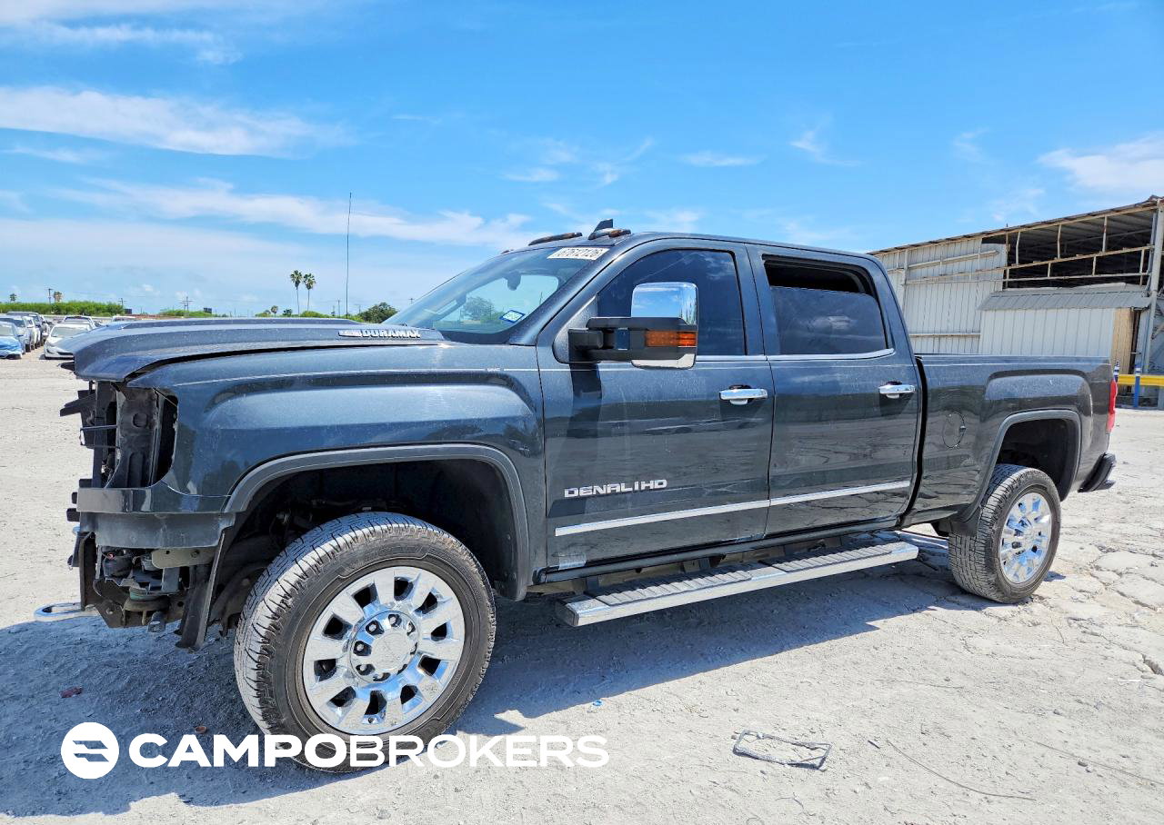 2019 Gmc Sierra K2500 Denali, Front End damage, Copart lot 67612126