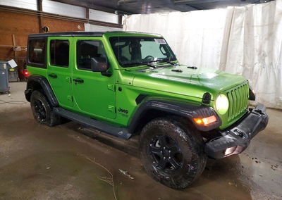 2019 Jeep Wrangler Unlimited Sport, daño Frontal, Copart lote 73083906, foto 4 de 15