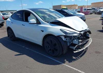 2023 Tesla Model Y Awd/long Range Dual Motor All-wheel Drive, Front End damage, Iaai lot 46430259