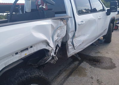2021 Gmc Sierra 2500hd 4wd  Standard Bed At4, Right Side damage, Iaai lot 45773248, photo 6 of 15